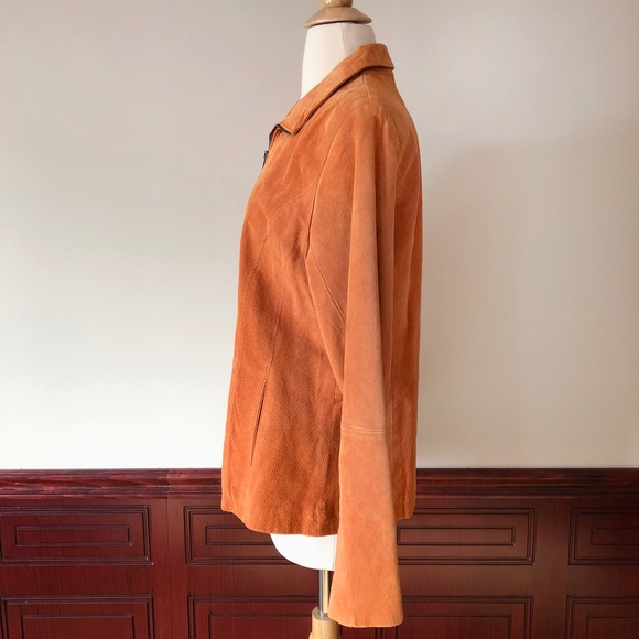 Wilsons Leather Maxima • Suede Leather Jacket - Picture 3 of 9